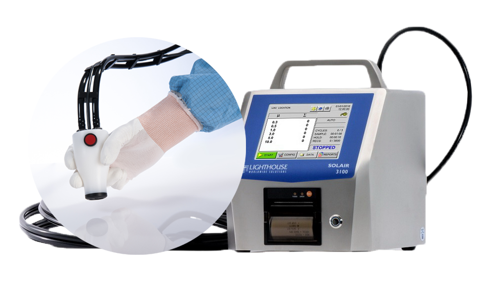 Solair 3100 with wand Right with hand clean